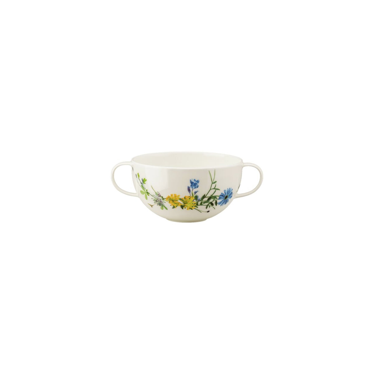 Rosenthal Brillance Fleurs des Alpes Suppen-Obertasse