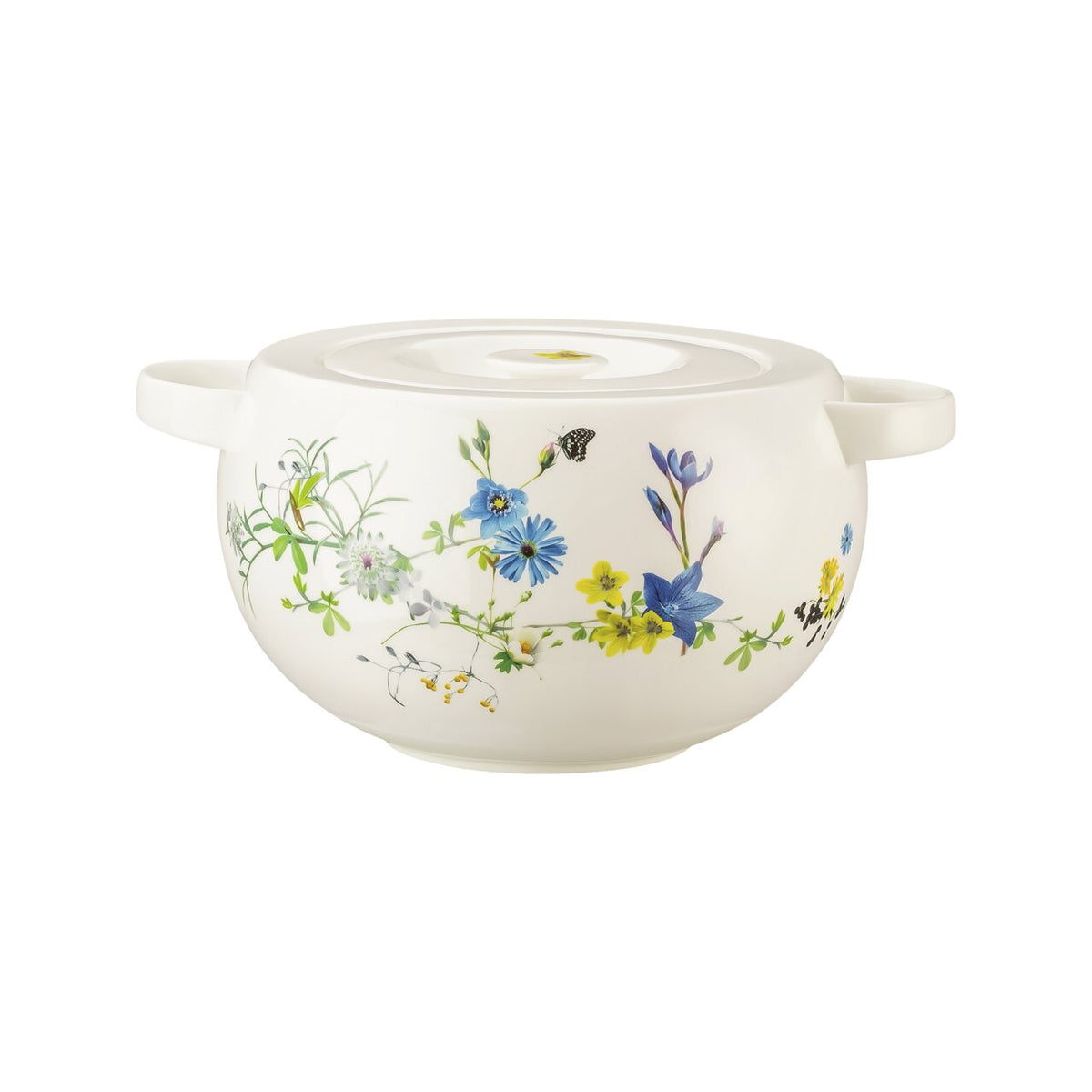 Rosenthal Brillance Fleurs des Alpes Schüssel mit Deckel