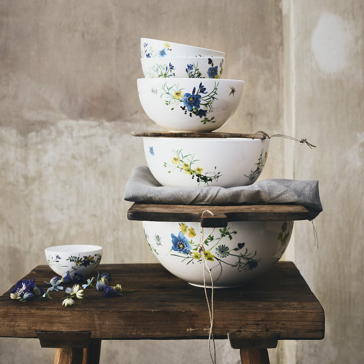 Rosenthal Brillance Fleurs des Alpes Schüssel 26 cm
