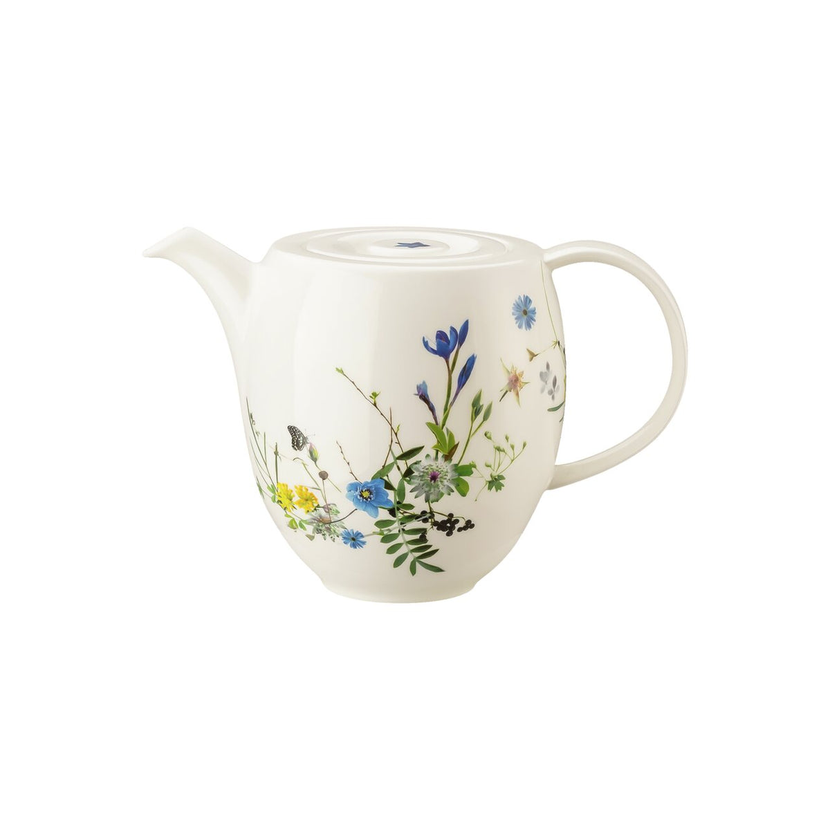 Rosenthal Brillance Fleurs des Alpes Kaffeekanne 6 P.
