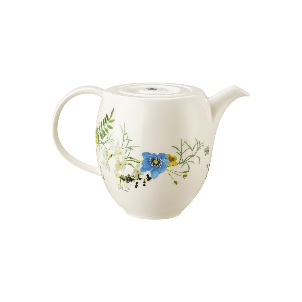 Rosenthal Brillance Fleurs des Alpes Kaffeekanne 6 P.