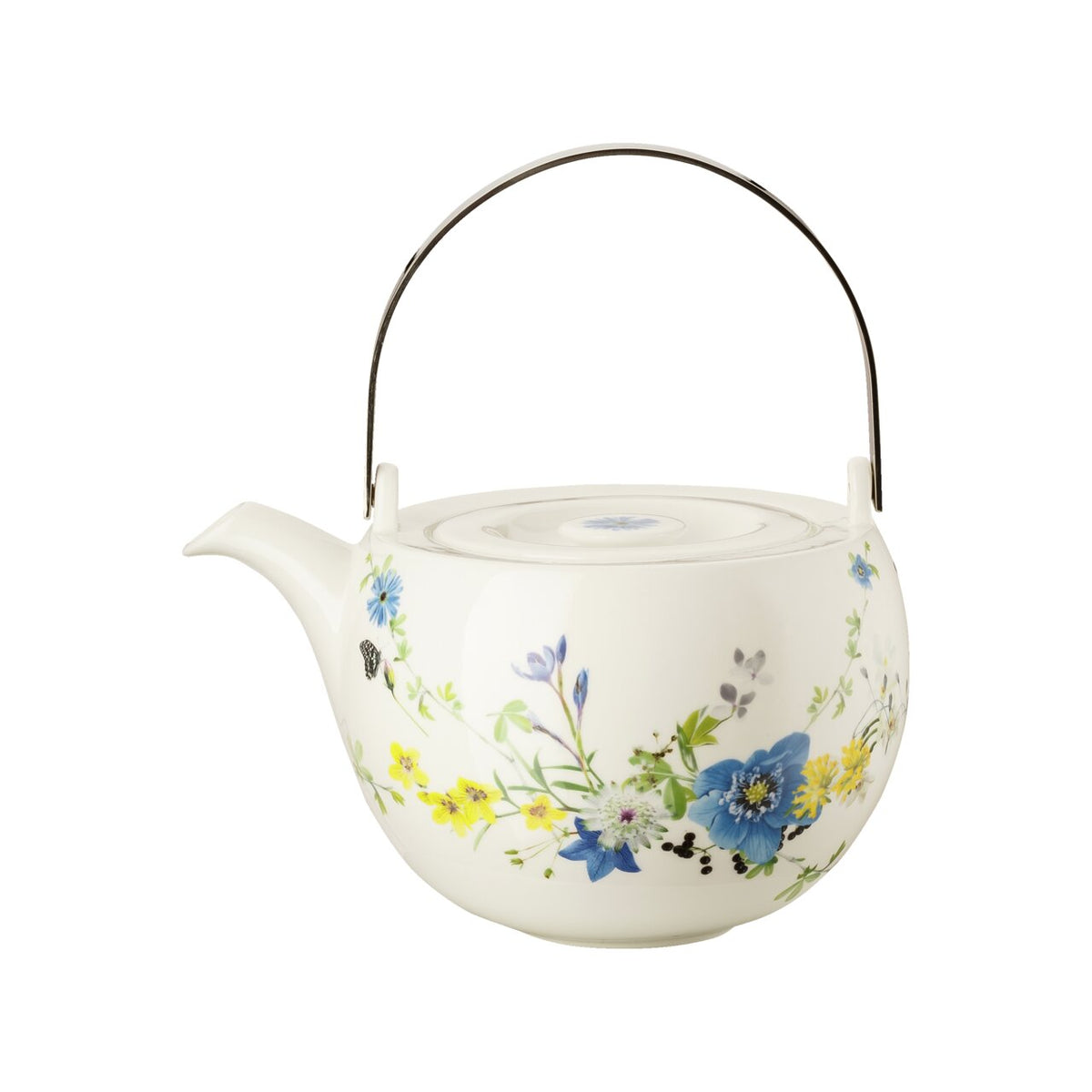 Rosenthal Brillance Fleurs des Alpes Teekanne 6 P. 3-tlg