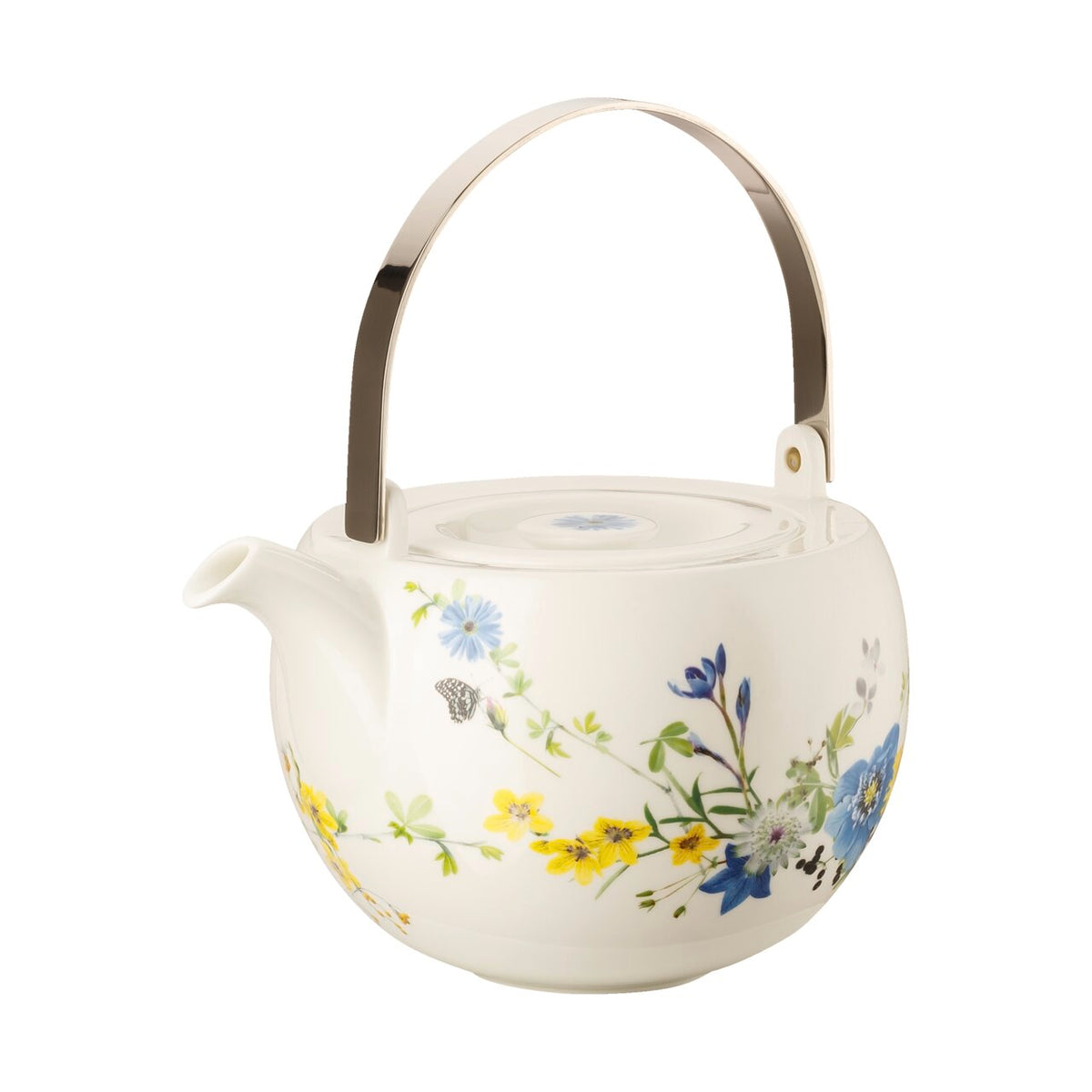 Rosenthal Brillance Fleurs des Alpes Teekanne 6 P. 3-tlg